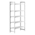 Cambro Camshelving Premium 5-Shelf Vented Starter Shelving Unit – Speckled Gray