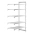Cambro Camshelving Premium 5-Shelf Vented Add-On Shelving Unit – Speckled Gray