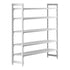Cambro Camshelving Premium 5-Shelf Vented Starter Shelving Unit – Speckled Gray