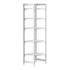 Cambro Camshelving Premium 5-Shelf Vented Starter Shelving Unit – Speckled Gray