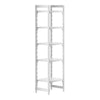 Cambro Camshelving Premium 5-Shelf Solid Starter Shelving Unit – Speckled Gray