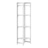 Cambro Camshelving Premium 4-Shelf Vented Starter Shelving Unit – Speckled Gray