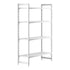 Cambro Camshelving Premium 4-Shelf Vented Starter Shelving Unit – Speckled Gray