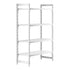 Cambro Camshelving Premium 4-Shelf Vented & Solid Starter Shelving Unit – Speckled Gray