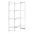 Cambro Camshelving Premium 4-Shelf Solid Starter Shelving Unit – Speckled Gray