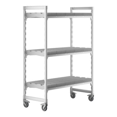 Cambro Camshelving Premium Drying Rack Mobile Unit – Speckled Gray