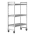 Cambro Camshelving Premium Drying Rack Mobile Unit – Speckled Gray