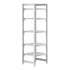 Cambro Camshelving Premium 5-Shelf Vented Starter Shelving Unit – Speckled Gray