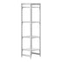Cambro Camshelving Premium 4-Shelf Vented & Solid Starter Shelving Unit – Speckled Gray