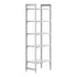 Cambro Camshelving Premium 5-Shelf Solid Starter Shelving Unit – Speckled Gray