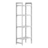 Cambro Camshelving Premium 4-Shelf Vented Starter Shelving Unit – Speckled Gray