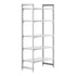 Cambro Camshelving Premium 5-Shelf Solid Starter Shelving Unit – Speckled Gray