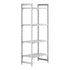 Cambro Camshelving Premium 4-Shelf Vented Starter Shelving Unit – Speckled Gray