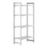 Cambro Camshelving Premium 4-Shelf Vented Starter Shelving Unit – Speckled Gray