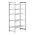 Cambro Camshelving Premium 5-Shelf Vented Starter Shelving Unit – Speckled Gray