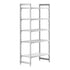 Cambro Camshelving Premium 5-Shelf Vented & Solid Starter Shelving Unit – Speckled Gray
