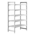 Cambro Camshelving Premium 5-Shelf Vented Starter Shelving Unit – Speckled Gray