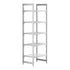 Cambro Camshelving Premium 5-Shelf Vented & Solid Starter Shelving Unit – Speckled Gray