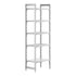 Cambro Camshelving Premium 5-Shelf Vented & Solid Starter Shelving Unit – Speckled Gray