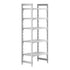 Cambro Camshelving Premium 5-Shelf Vented Starter Shelving Unit – Speckled Gray