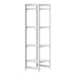 Cambro Camshelving Premium 4-Shelf Solid Starter Shelving Unit – Speckled Gray