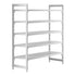 Cambro Camshelving Premium 5-Shelf Vented Starter Shelving Unit – Speckled Gray