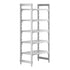 Cambro Camshelving Premium 5-Shelf Vented Starter Shelving Unit – Speckled Gray