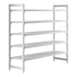 Cambro Camshelving Premium 5-Shelf Vented Starter Shelving Unit – Speckled Gray