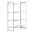 Cambro Camshelving Premium 4-Shelf Solid Starter Shelving Unit – Speckled Gray