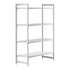 Cambro Camshelving Premium 4-Shelf Vented & Solid Starter Shelving Unit – Speckled Gray