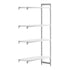Cambro Camshelving Premium Add-On 4S Shelving Unit – Speckled Gray