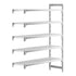 Cambro Camshelving Premium Add-On 5V Shelving Unit – Speckled Gray