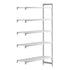 Cambro Camshelving Premium Add-On 5V Shelving Unit – Speckled Gray