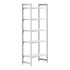 Cambro Camshelving Premium 5-Shelf Solid Starter Shelving Unit – Speckled Gray