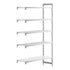 Cambro Camshelving Premium Add-On 5VS Shelving Unit – Speckled Gray
