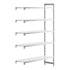Cambro Camshelving Premium Add-On 5S Shelving Unit – Speckled Gray