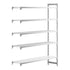 Cambro Camshelving Premium Add-On 5VS Shelving Unit – Speckled Gray
