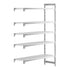 Cambro Camshelving Premium Add-On 5V Shelving Unit – Speckled Gray