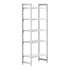 Cambro Camshelving Premium 5-Shelf Vented & Solid Starter Shelving Unit – Speckled Gray