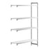 Cambro Camshelving Premium Add-On 4VS Shelving Unit – Speckled Gray