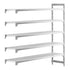 Cambro Camshelving Premium Add-On 5V Shelving Unit – Speckled Gray