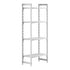 Cambro Camshelving Premium 4-Shelf Vented Starter Shelving Unit – Speckled Gray