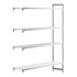 Cambro Camshelving Premium Add-On 4VS Shelving Unit – Speckled Gray
