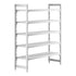 Cambro Camshelving Premium 5-Shelf Vented Starter Shelving Unit – Speckled Gray
