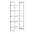 Cambro Camshelving Premium 5-Shelf Vented & Solid Starter Shelving Unit – Speckled Gray