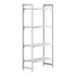Cambro Camshelving Premium 4-Shelf Vented Starter Shelving Unit – Speckled Gray