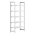 Cambro Camshelving Premium 5-Shelf Solid Starter Shelving Unit – Speckled Gray