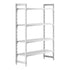 Cambro Camshelving Premium 4-Shelf Vented Starter Shelving Unit – Speckled Gray