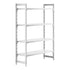 Cambro Camshelving Premium 4-Shelf Solid Starter Shelving Unit – Speckled Gray