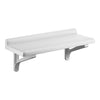 Cambro Camshelving® Commercial Solid Wall Shelf Kit for Food Storage, Kitchen Organization & Prep Stations